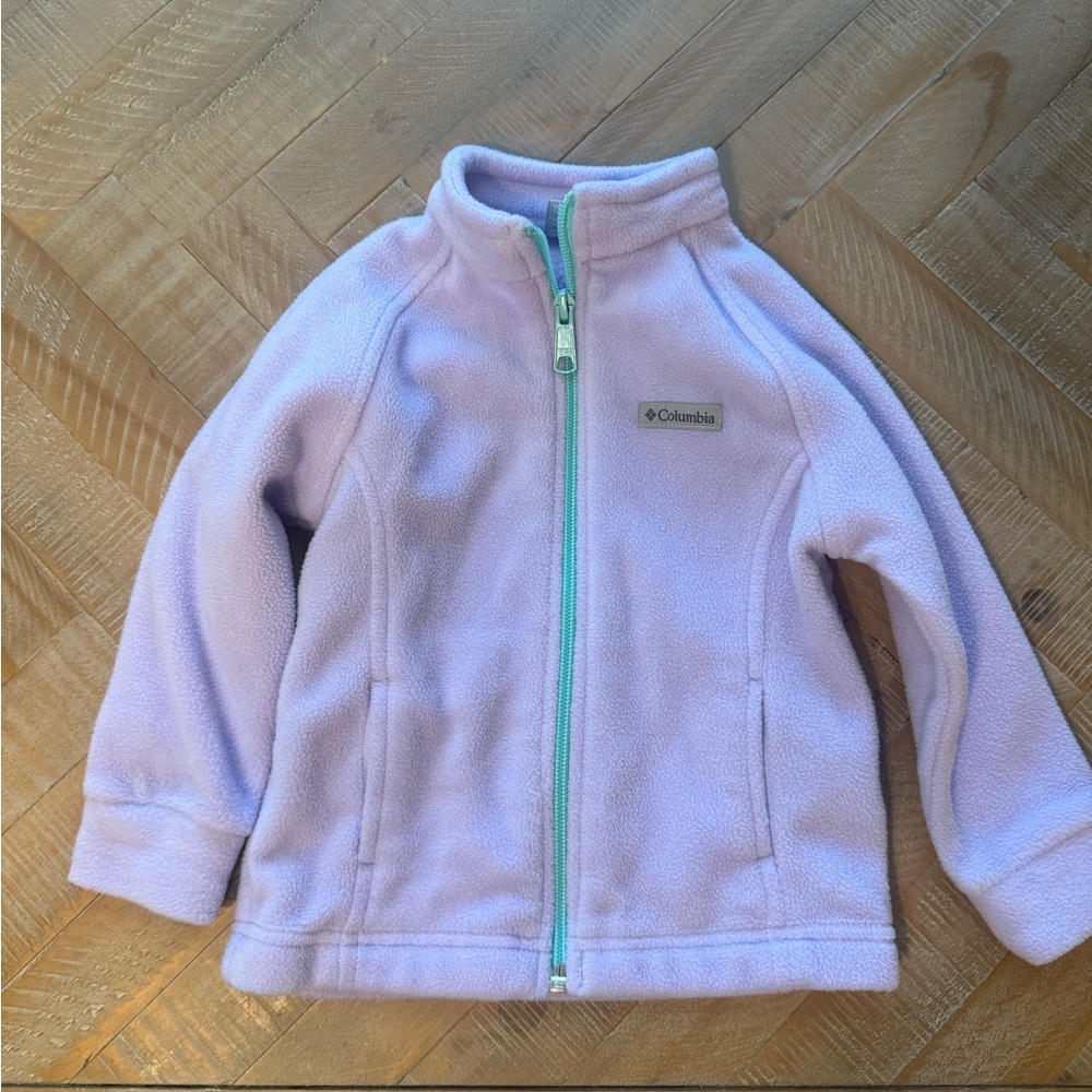 Columbia Purple Fleece Toddler Jacket 18-24 months